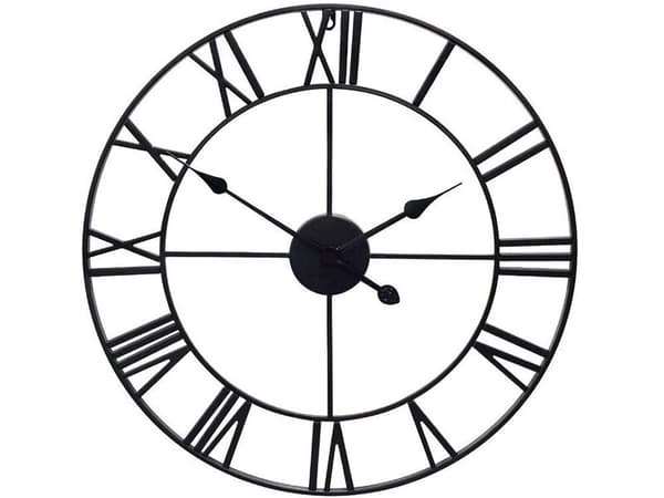 Retro veggklokke, 50 cm