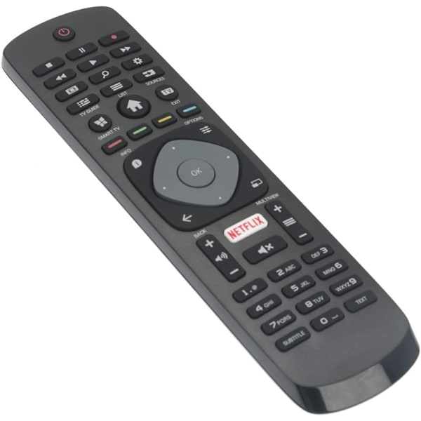 Ersättningsfjärrkontroll för Philips 4K UHD HDR Ambilight Smart TV 43PUS6262 49PUS6262 50PUS6262 55PUS6262 65PUS6262