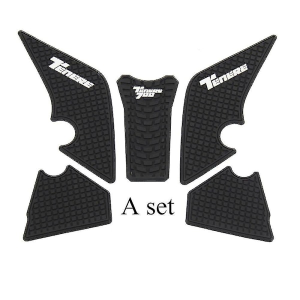 Til Yamaha Tenere 700 Adventure T700 Xtz 700  Beskyttelses Anti-Skrid Tank Pad Sticker Gas Knæ Greb Trækkraft Side Pad 3m Dekal  4 Stk