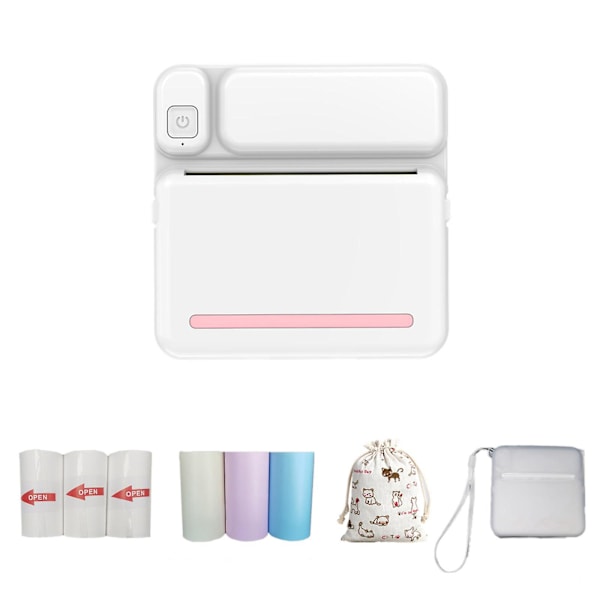 Kannettavat Bluetooth-lämpötulostimet 57mm Mini Langattomat POS-lämpökuvatulostimet Android IOS -matkapuhelimille