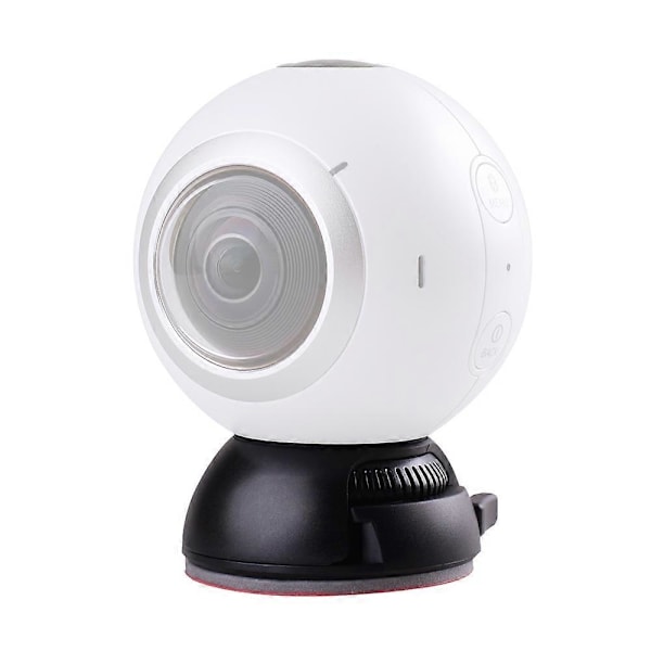 Nopea irrotuskiinnitys, mukaan lukien solki + tasainen ja kaareva pohja, liima-teipin vaihto Samsung Gear 360 -kameralle, Ricoh Theta S/SC/M15 ja urheilukäyttöön