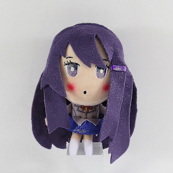 Doki Doki Literature Club Plyschleksaker Anime Cosplay Monika Natsuki Sayori Yuri Dockor 20cm Purple