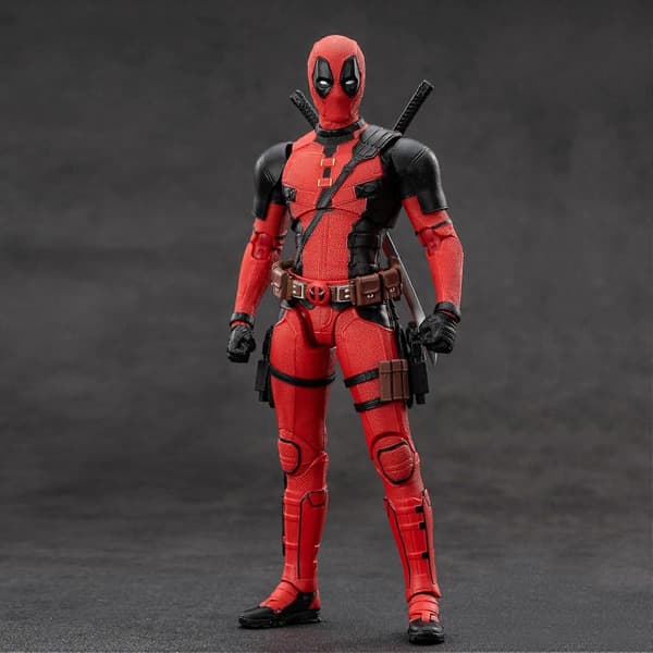 2024 Marvel Deadpool & Wolverine Actionfigurer av ZD Toys i Ask - Deadpool