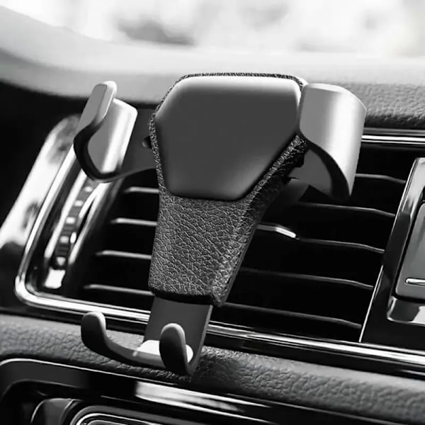 Gravity Auto telefonholder til bilens luftventil, sort