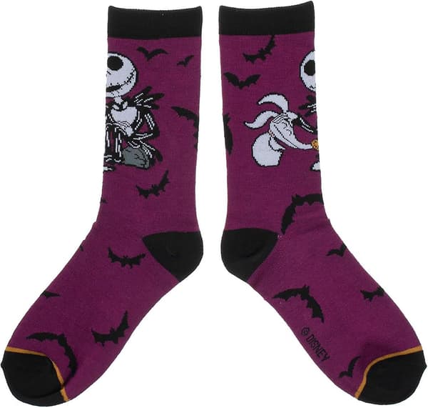 The Nightmare Before Christmas Tematiserad 3-pack Crew Socks Presentuppsättning