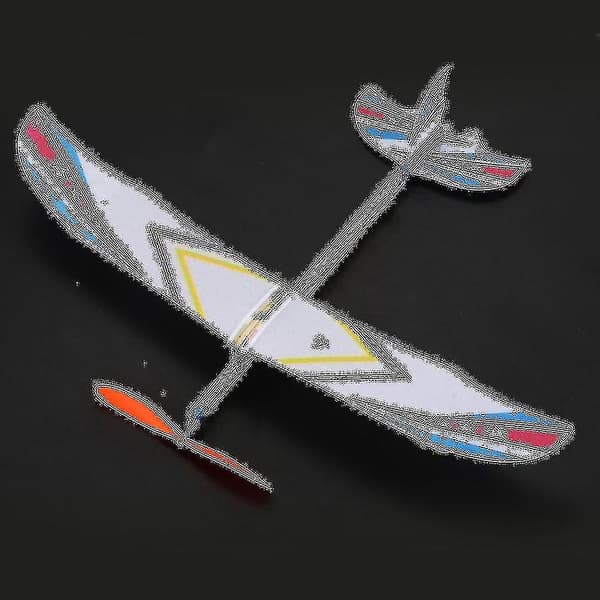 4x Elastisk Gummibånddrevet DIY Skumfly Modellsett Fly Utdanningsleketøy