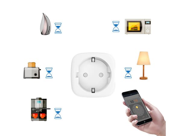 Fjernstyrt WiFi-kontakt