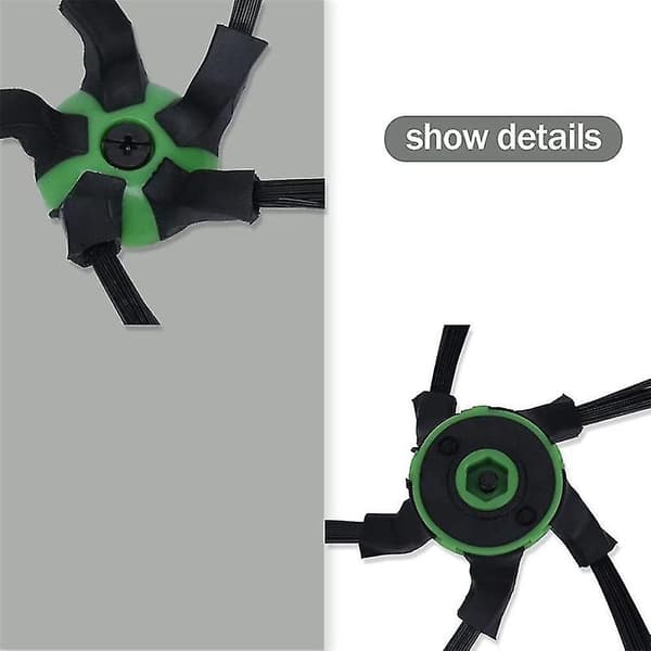 Erstatningssidebørster for Irobot Roomba S9 robotstøvsuger