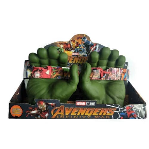 Avengers Hulk Handskar Smash Händer Barn Cosplay Leksak Ett Par Nävar