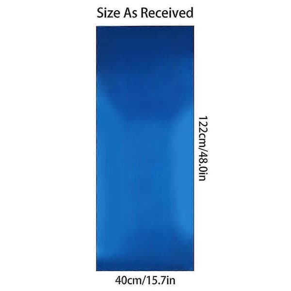 Self-adhesive mirror 40 x 122 cm Flexible self-adhesive mirror