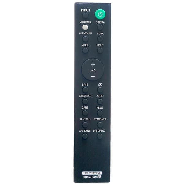 New Replacement Remote Control RMT-AH501U for Sony Soundbar System HT-X8500 HTX8500