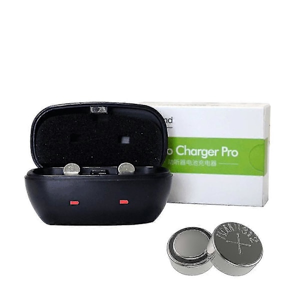 2024 A312 Uppladdningsbart Batteri, Hörapparatsbatterier 312 Laddare Kit 312 312a A312 Pr4 Uppladdningsbart Batteri För Hörapparat