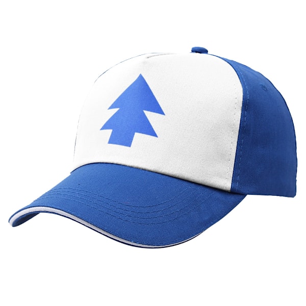Tecknade Granar Hattar Gravity Falls Dipper Basebollkepsar Cosplay Tillbehör Hatt Canvas Justerbar Pojkar Bomulls Gran Keps Gåva