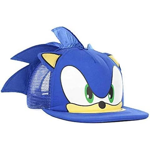 Basebollkeps The-hedgehogs Tema, So_nic Cosplay Justerbar Keps Tecknad Ungdom Blå Hatt För Festtillbehör