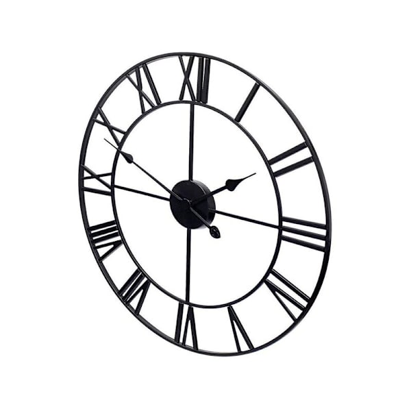 Retro väggklocka, 50 cm