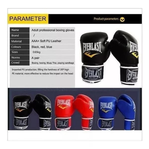 Everlast 12oz Boksehandsker til Træning