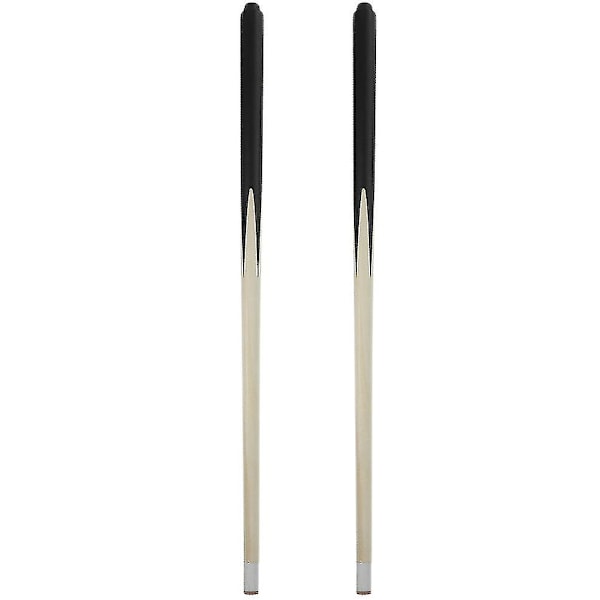 2 kpl Pool Cue -puupöytätikkuja, käteviä lyhyitä pöytätikkuja