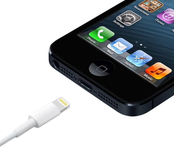 Lightning Adapterkabel Til 30-Pin Lading & Synkronisering Hvit Iphone