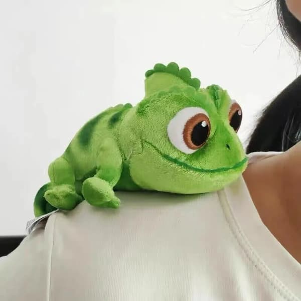 15cm Kameleont Plyschleksak Docka Pascal Rapunzel Pascal Stoppade Djur Pascal Rapunzel Axeldokka Barnfödelsedagspresent Leksak