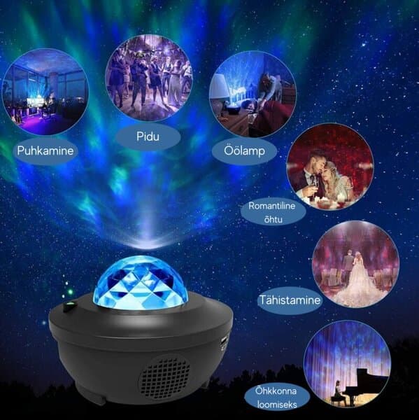 LED-galaksiprojektori