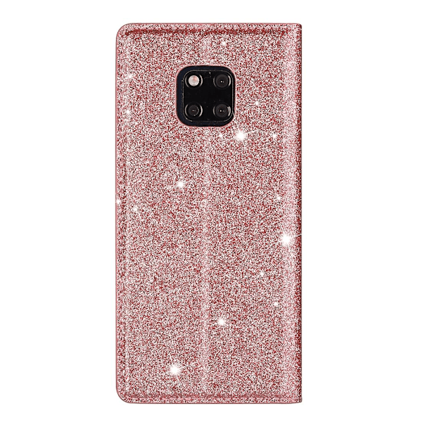 Läderfodral för Huawei Mate 20 Pro Rose Gold