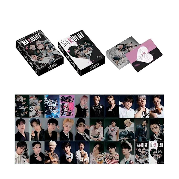 5 Pakker/150 Stk Stray Kids Fotokort Kpop Lomo Kort Hilsenskort