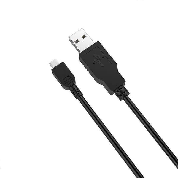 Universal 1,5 m USB 5-Pin opladerkabel til Texas Instruments TI-84 Plus CE