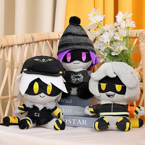 Murder Plush Drones Plushet Cool Uzi Plushies Fyldte Dyr Sød Uzi Murder Legetøj Drones Plushet til Børn Murder Plush Drones Uzi Elskere Gaver