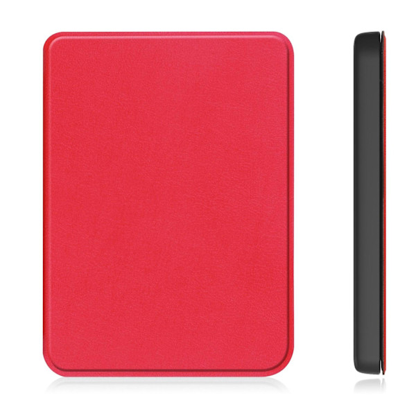 Caster Læder Etui Til KOBO Clara Colour / BW Red