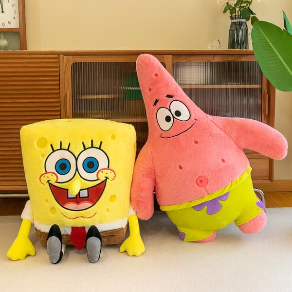 Patrick Stjerne Svampebob Firkant Kosedyr 40 cm Barnas Sengetidskamerat SpongeBob