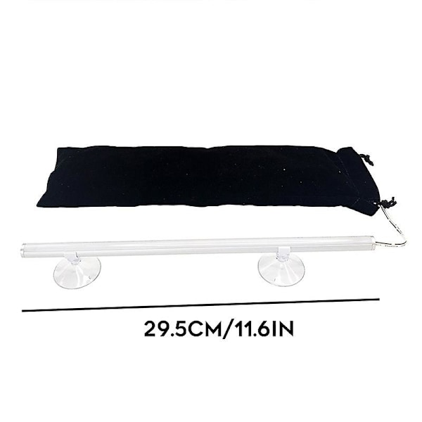 LED Spejlslys med 2 Sugkopper 29,5 cm Makeuplys Ingen Boring 6500K USB Kommode