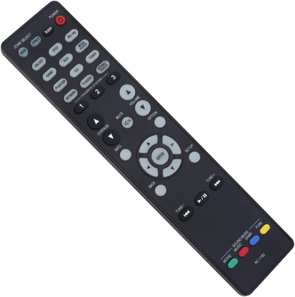Fjernkontroll Rc-1183 Erstatning For Av-mottaker Avr-x2000 Avrx2000 Avr-e400 Black