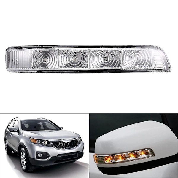 Bakspeil LED Blinklys Vingespeil Blinklys Kompatibel Kia Sorento Xm 2009-2014 876132p000