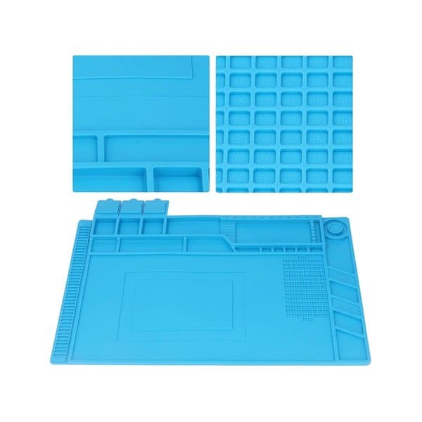 Silikon antistatisk loddematte, 45 x 30 cm