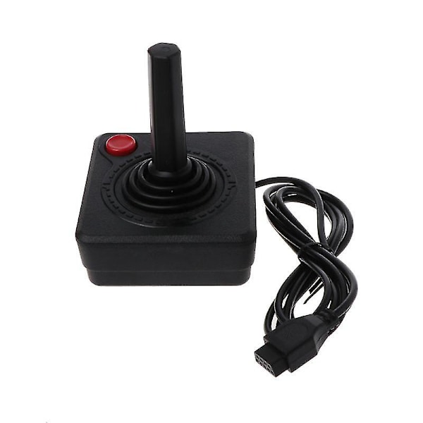 Retro Classic Controller Gamepad Joystick til Atari 2600 Game Rocker med 4-vejs Styrestik og Enkelt Aktionsknap