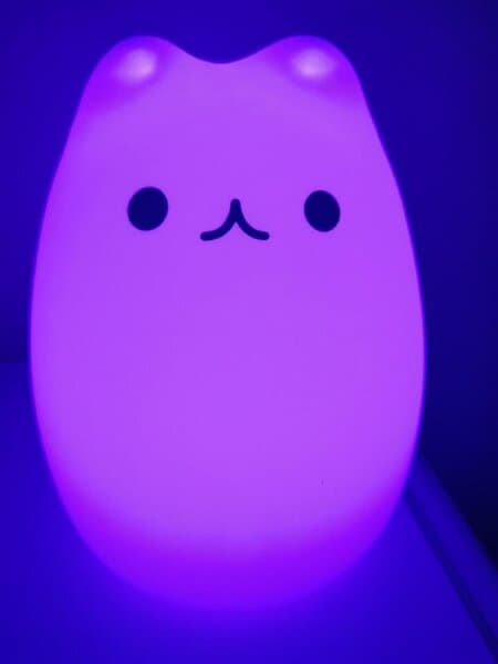 LED nattlampa - katt