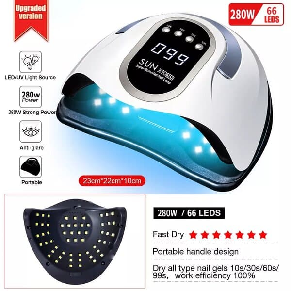 Sun X10 UV/LED 280W
