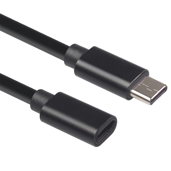 1,5M USB-C Type-C Han til Hunn Forlengelseskabel Type-C Grensesnitt til Jack Sokkel USB-C Lading Ext