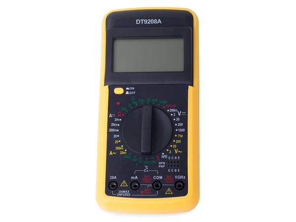 Digitaalinen virtamultimetri LCD DT9208A