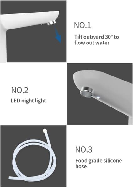 Vann dispenser LED