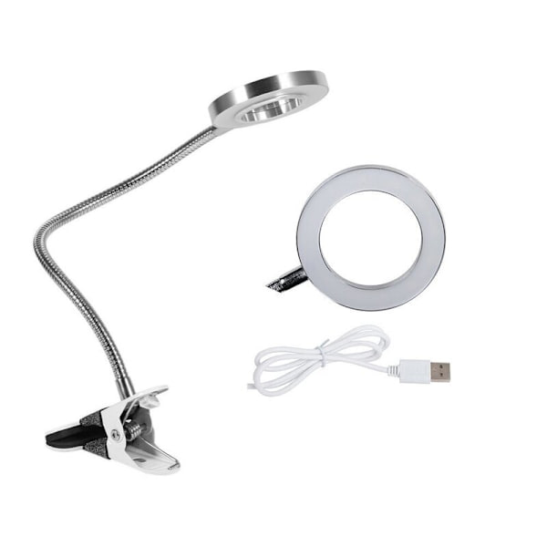 LED-pöytävalaisin pidikkeellä