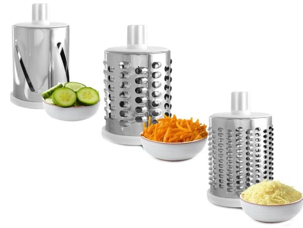 Multifunksjonell grønnsakskutter - slicer, hvit