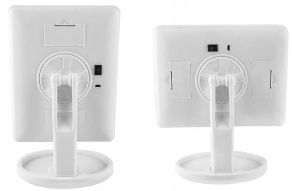 Kosmeettinen peili LED-valolla, 1 kpl