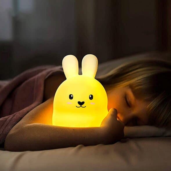 Børnebordslampe kanin