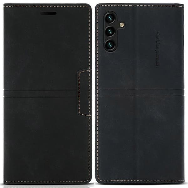 Til Samsung Galaxy A26 5G Wallet Case Magnetisk Lukning Læder Telefon Cover