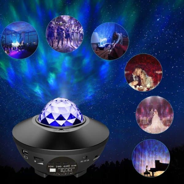 LED-tähtiprojektori