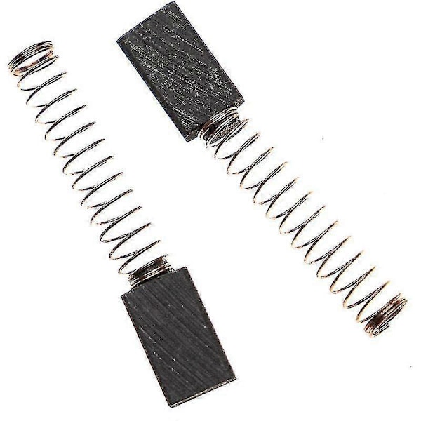 2x Kolborstar i kol 15 X 8 X 5mm Kompatibel med Festool Ets 150/5eq, Ets 150/5eq-c, Ls 130 Eq, Rs 400 Elverktyg