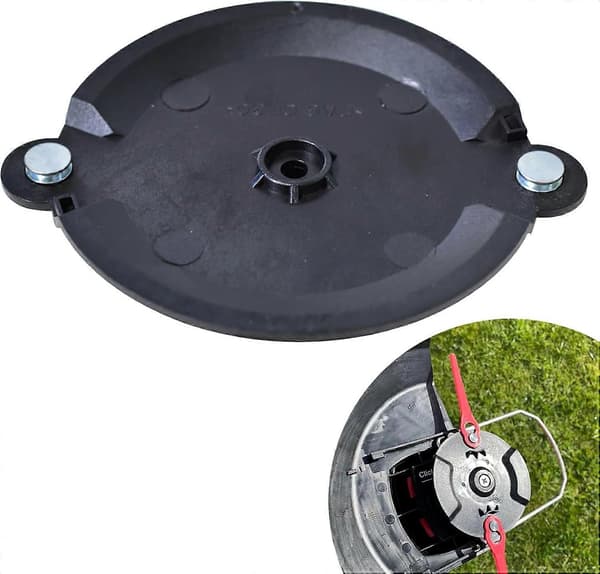 Erstatningskutterdisk med skruer, kutterdisk for Einhell, Gardol, Gartenmeister, Mr Gardener Trådløs Trimmer