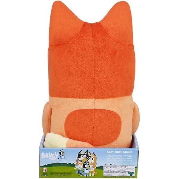 Bluey Bedste Ven Bingo Ekstra Stor 18 Tommer Plys Officiel Samlefigur Knusbar Jumbo Blød Legetøj