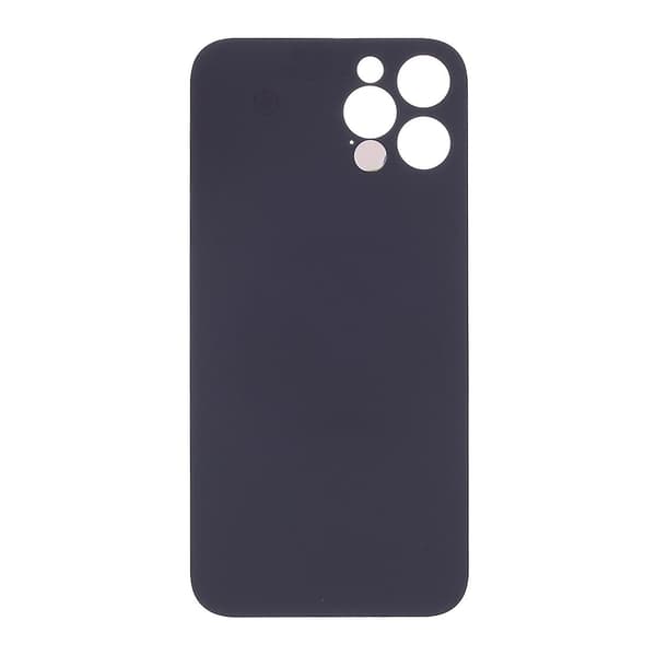 Batterihusskydd för iPhone 12 Pro Reparationsdel (Kameraringshål Standardversion) Black